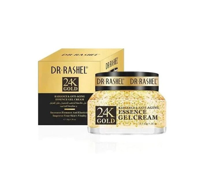 Dr-Rashel 24K Gold Radiance & ANTI-AGING ESSESNCE GEL CREAM 50g