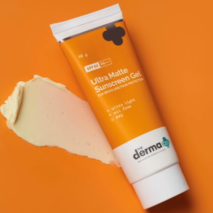 The Derma Co Ultra Matte Sunscreen Gel With SPF 60 PA+++ (50g)