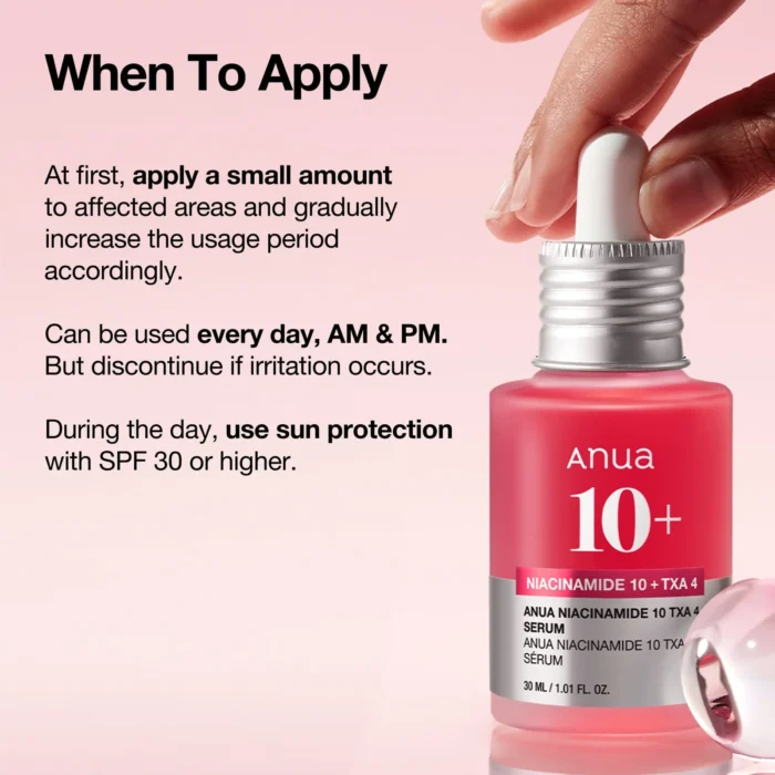 ANUA NIACINAMIDE 10% + TXA 4% Serum - Image 7