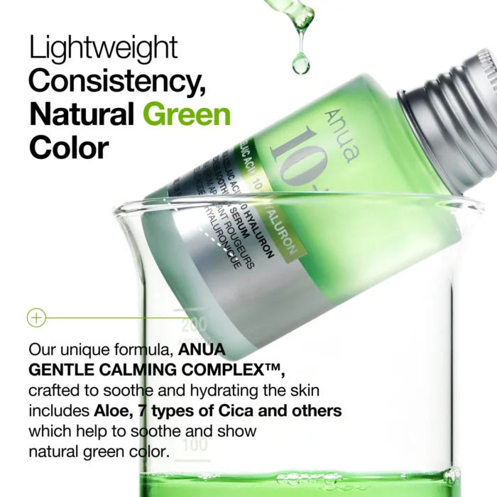 ANUA Azelaic Acid 10 Hyaluron Redness Soothing Serum 30ml - Image 6