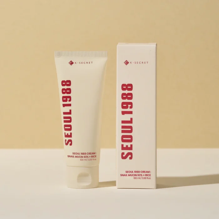 SEOUL 1988 CREAM : SNAIL MUCIN 93% + RICE