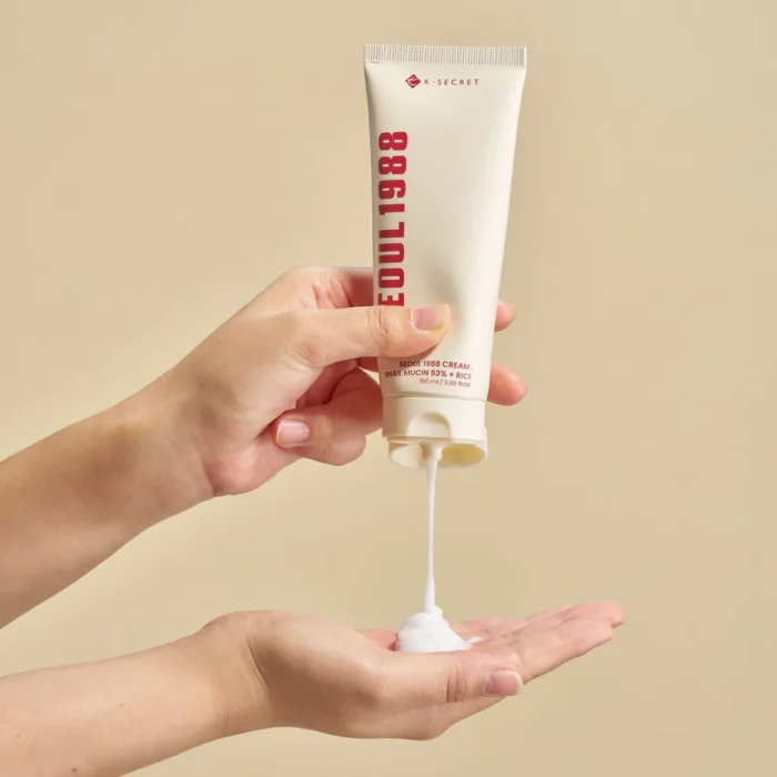 SEOUL 1988 CREAM : SNAIL MUCIN 93% + RICE - Image 2