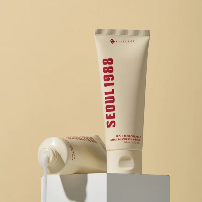 SEOUL 1988 CREAM : SNAIL MUCIN 93% + RICE - Image 4
