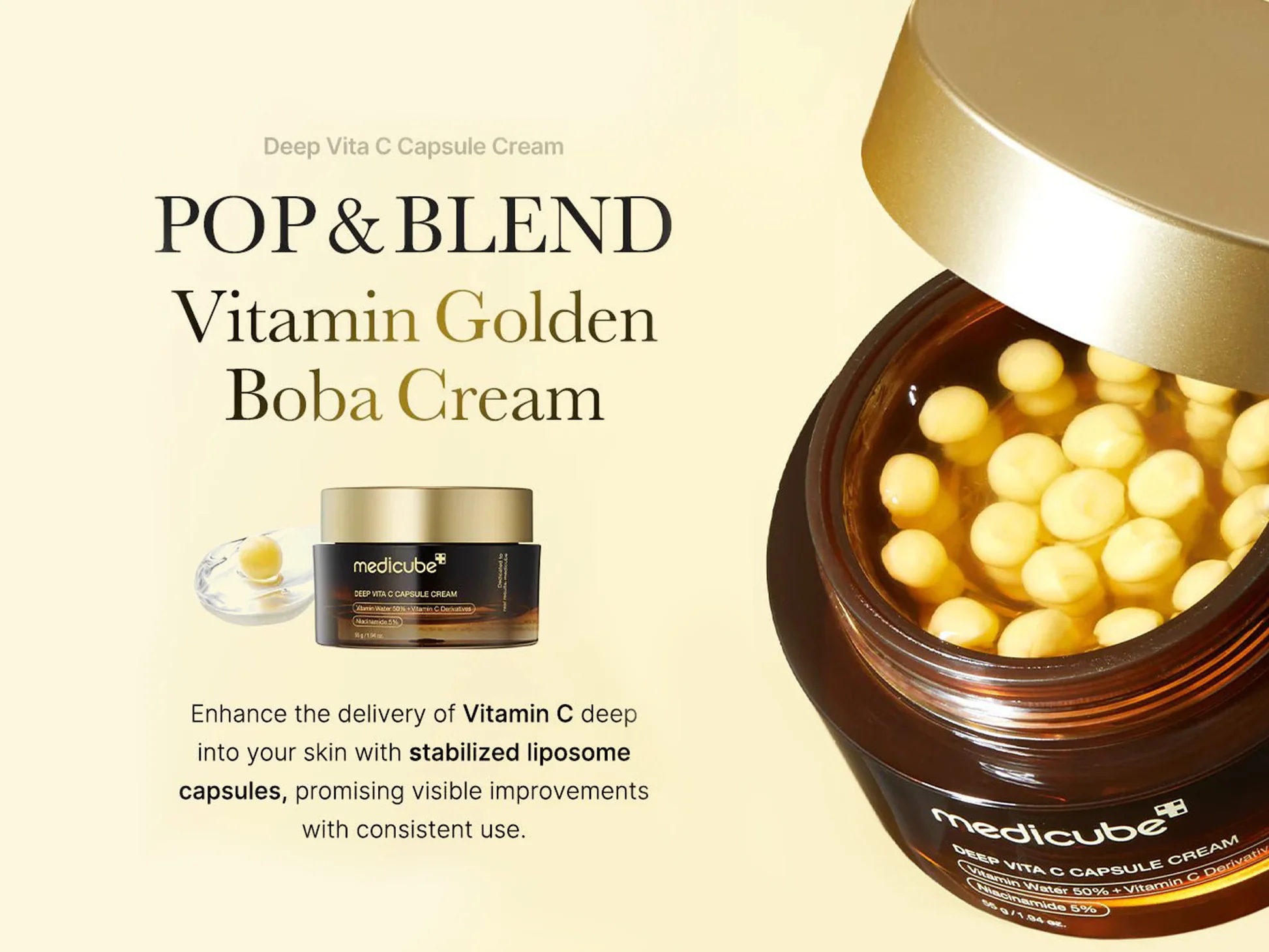 Medicube Deep Vita C Capsule Cream 55g